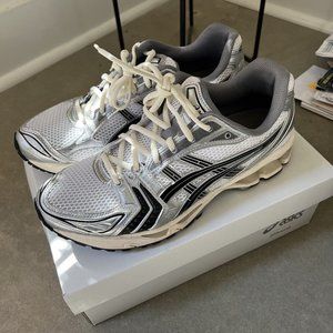 Size 10.5 - ASICS GEL-Kayano 14 x JJJJound Metallic Silver Black